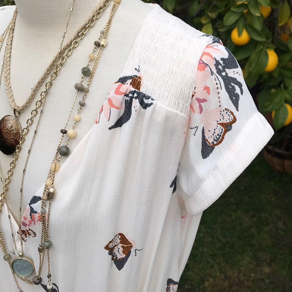 Free People maxi boho dress